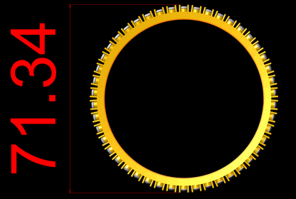 Diamond Tennis Spring BraceletCAD FILE