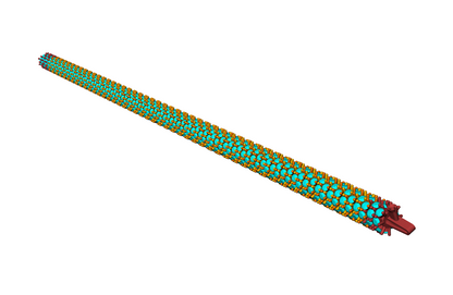 Flexible Chain Lock Mechanism Bracelet CAD FILE