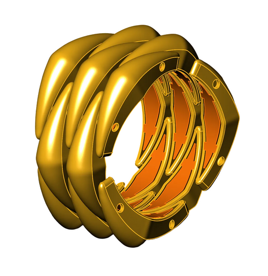 square link ring CAD FILE