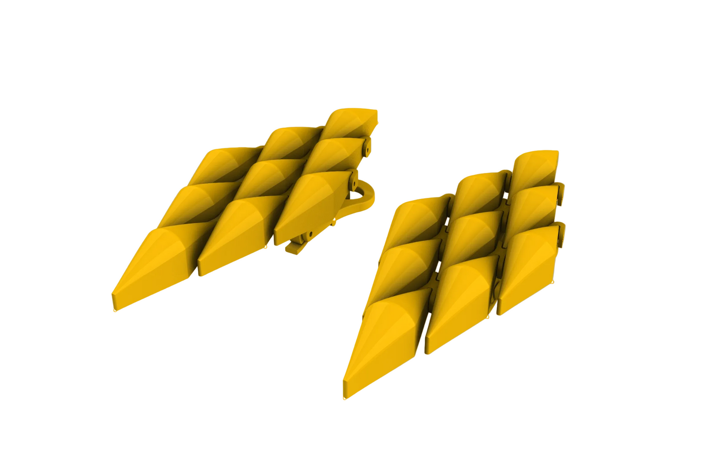 Square link earring CAD FILE