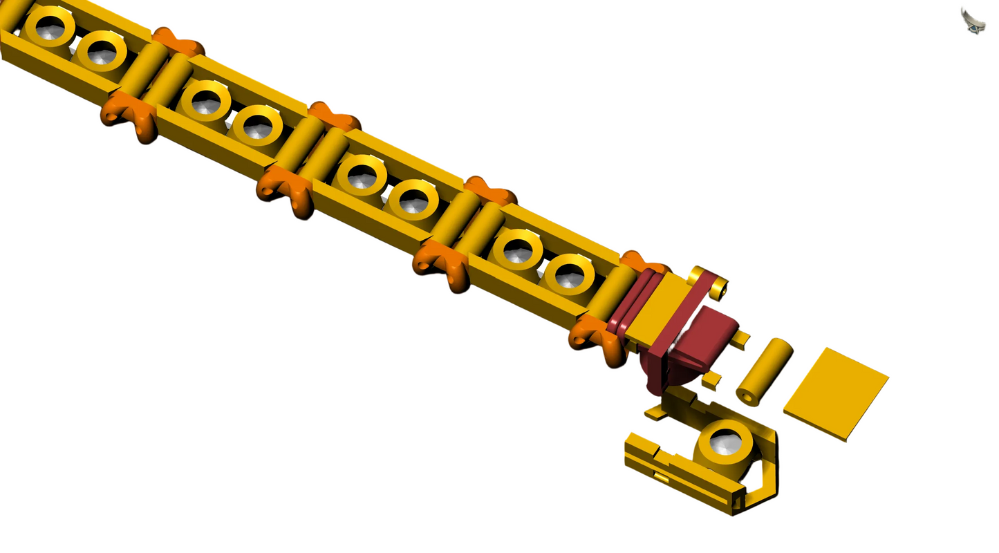 Diamond Tennis Bracelet CAD FILE