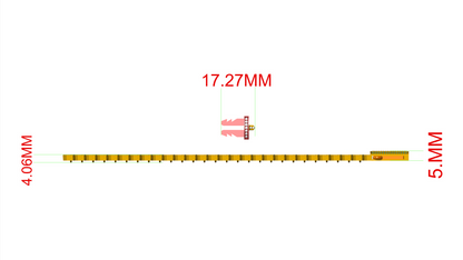 Flexible lock mechanism bracelet CAD FILE