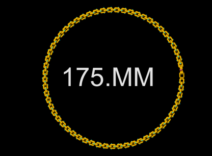 Rectangular Link Diamond Necklace CAD FILE