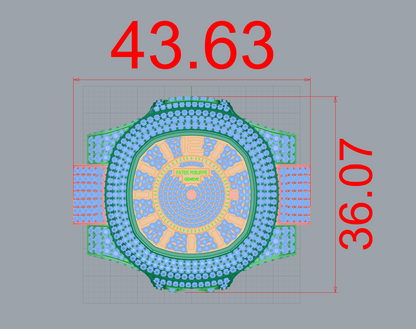 Branded watch collection bulk  STL & 3DM CAD FILE