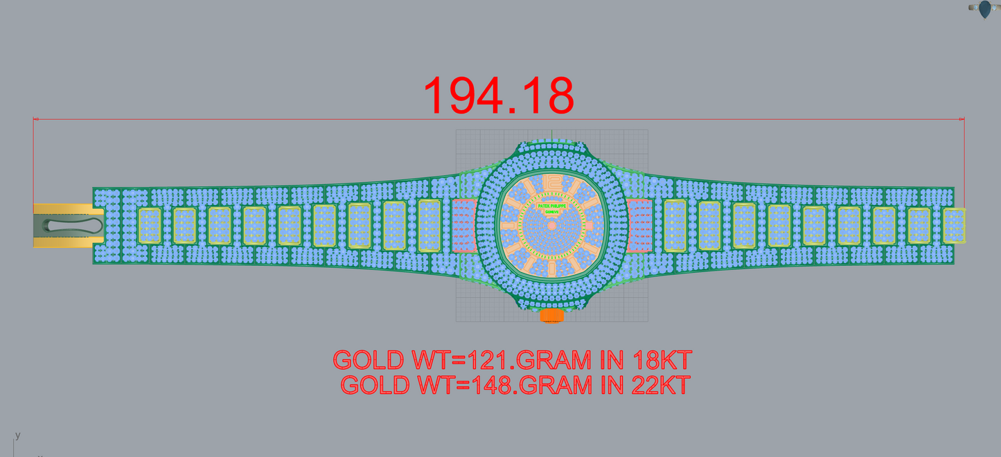Branded watch collection bulk  STL & 3DM CAD FILE