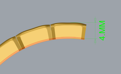 Spring Bracelet 3dm & Stl CAD FILE