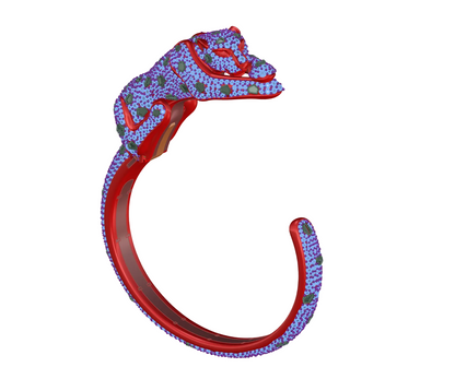 Panther Openable Bangle 3dm & stl CAD File