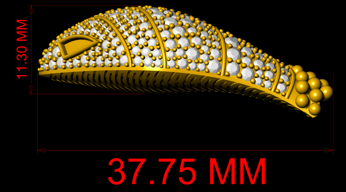 Serpent Flexible Bracelet CAD FILE