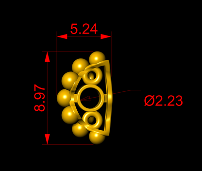 Serpent Flexible Bracelet CAD FILE