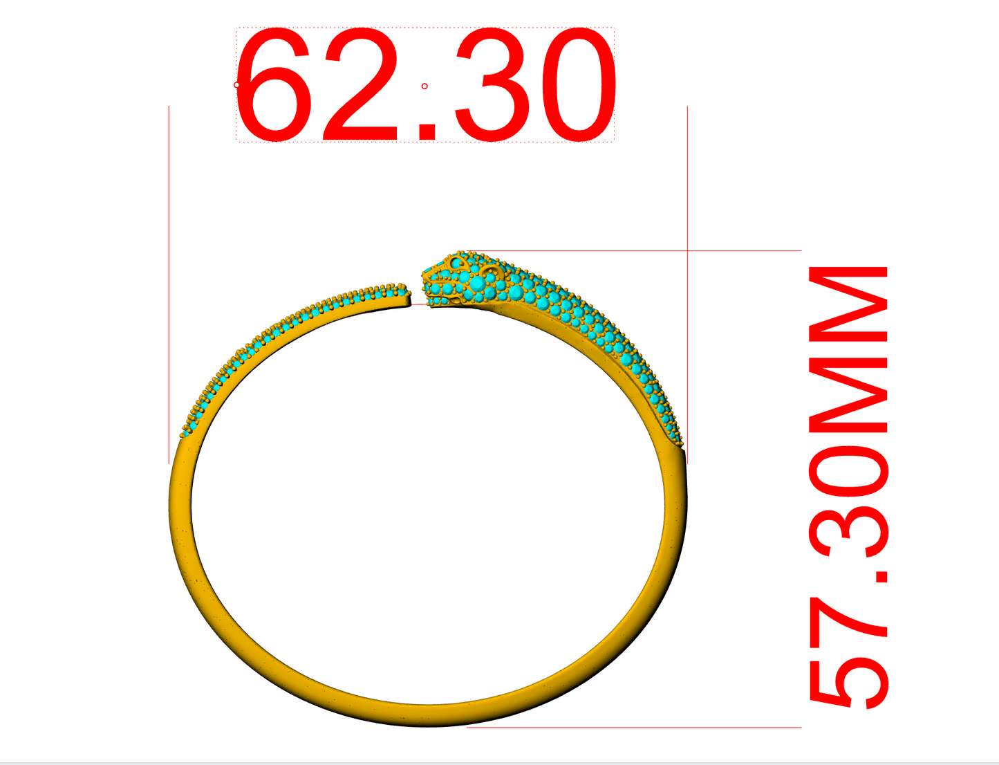 Panther Bracelet 3DM & stl CAD FIILE