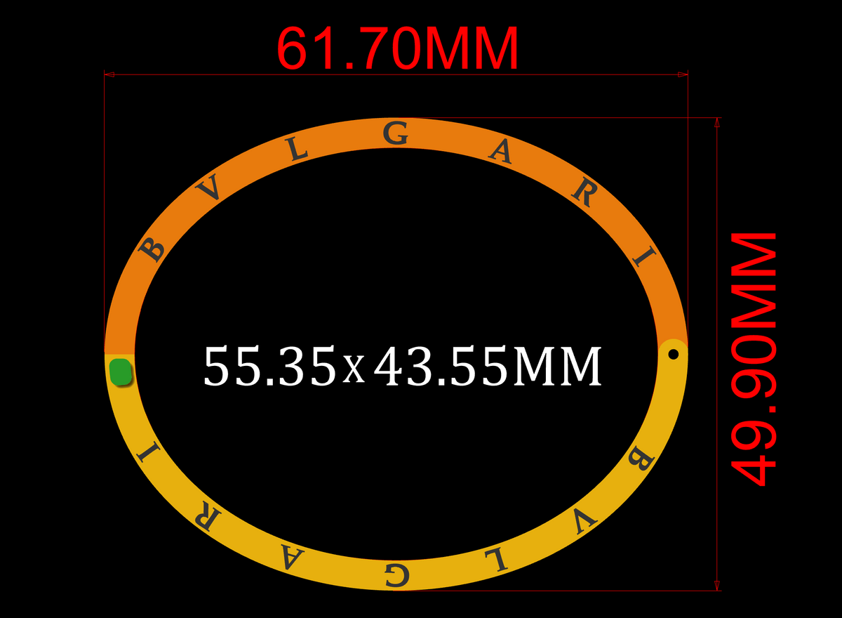 B.Zero1 Inspired stone Bracelet CAD Design Original Lock Mechanism STL & 3DM