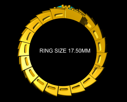 Bulgari Serpent Ring CAD File 3DM & STL