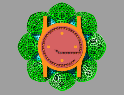 Lotus Mechanism Watch CAD FILE