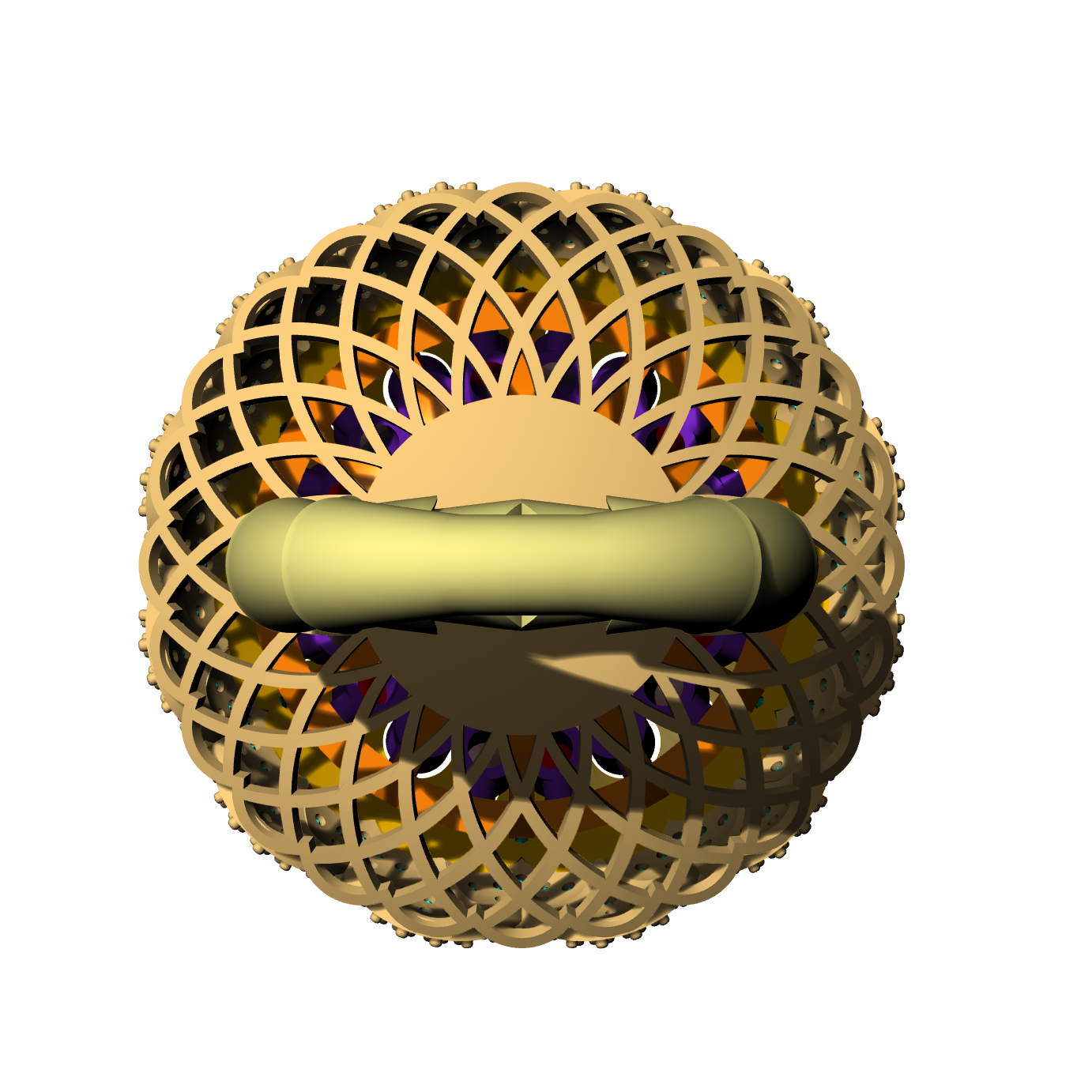 Mushroom mechanism Ring CAD file