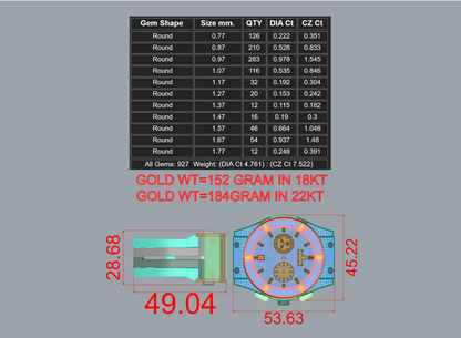 Branded watch collection bulk  STL & 3DM CAD FILE