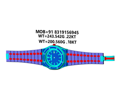 Branded watch collection bulk  STL & 3DM CAD FILE