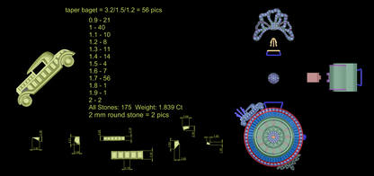 Branded watch collection bulk  STL & 3DM CAD FILE