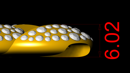 CUBEN BRACELET BULK 3DM & STL cad file