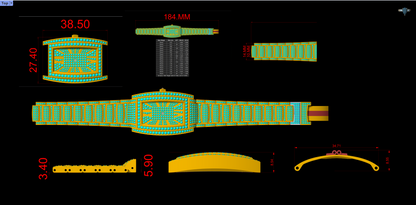 Branded watch collection bulk  STL & 3DM CAD FILE