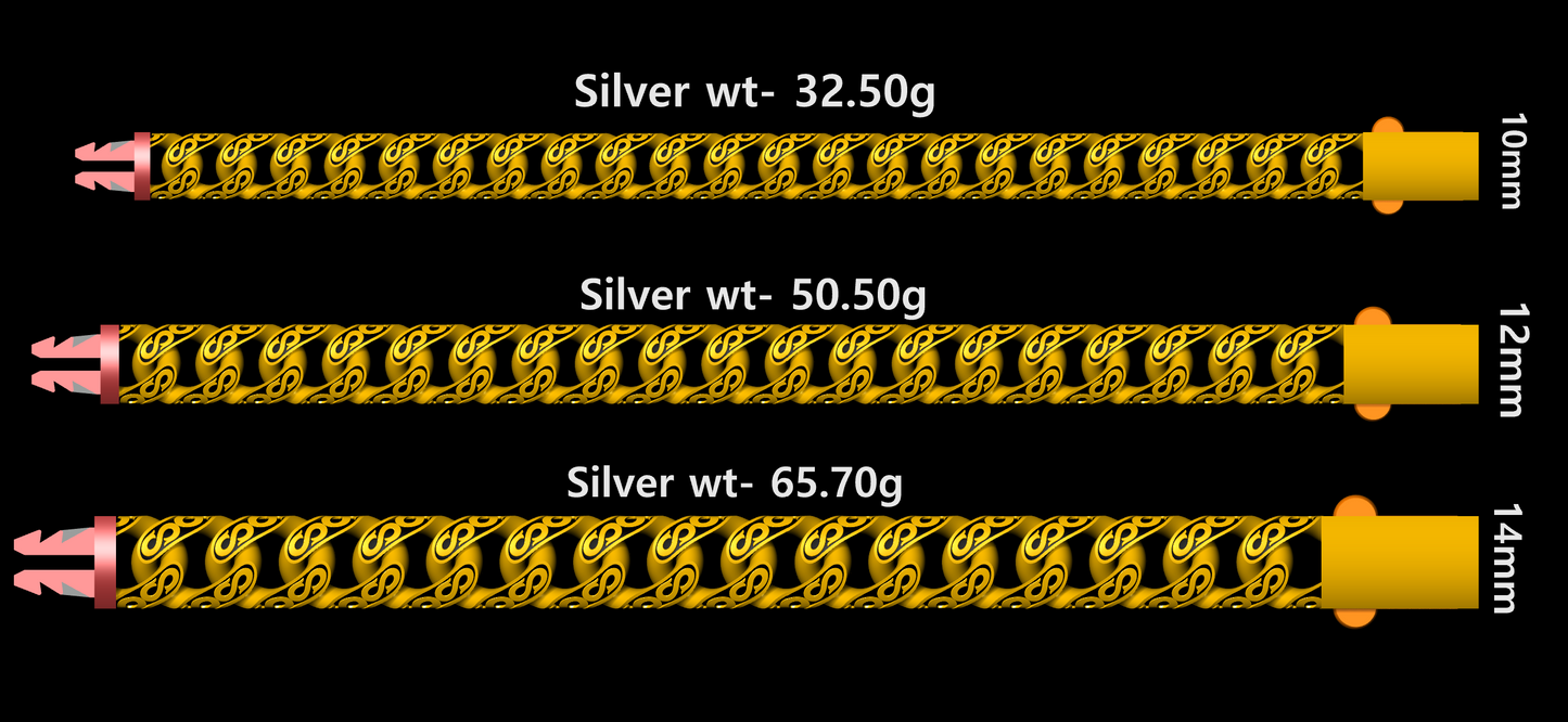 CUBEN BRACELET BULK 3DM & STL cad file