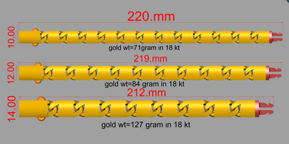 CUBEN BRACELET BULK 3DM & STL cad file