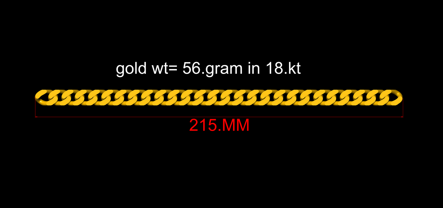 CUBEN BRACELET BULK 3DM & STL cad file