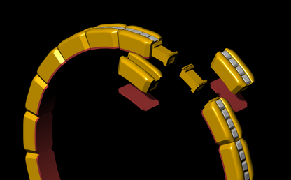 Spring Bracelet 3dm & Stl CAD FILE