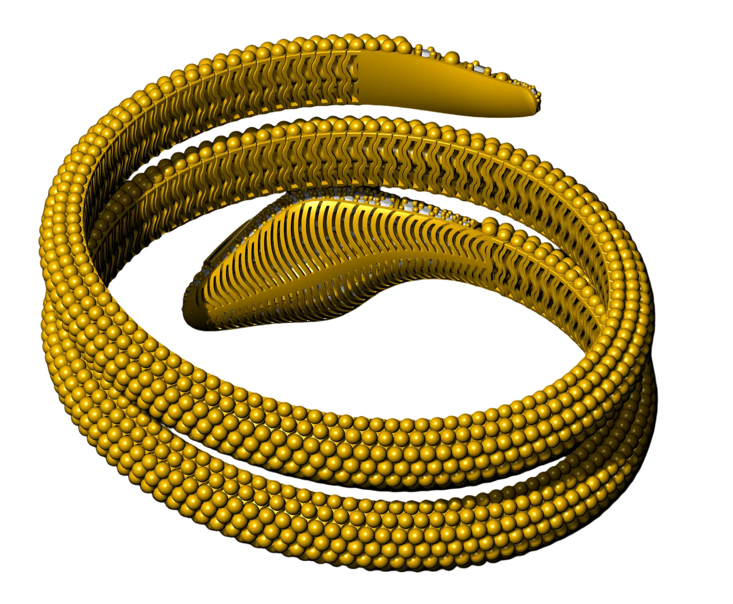 Serpent Flexible Bracelet CAD FILE
