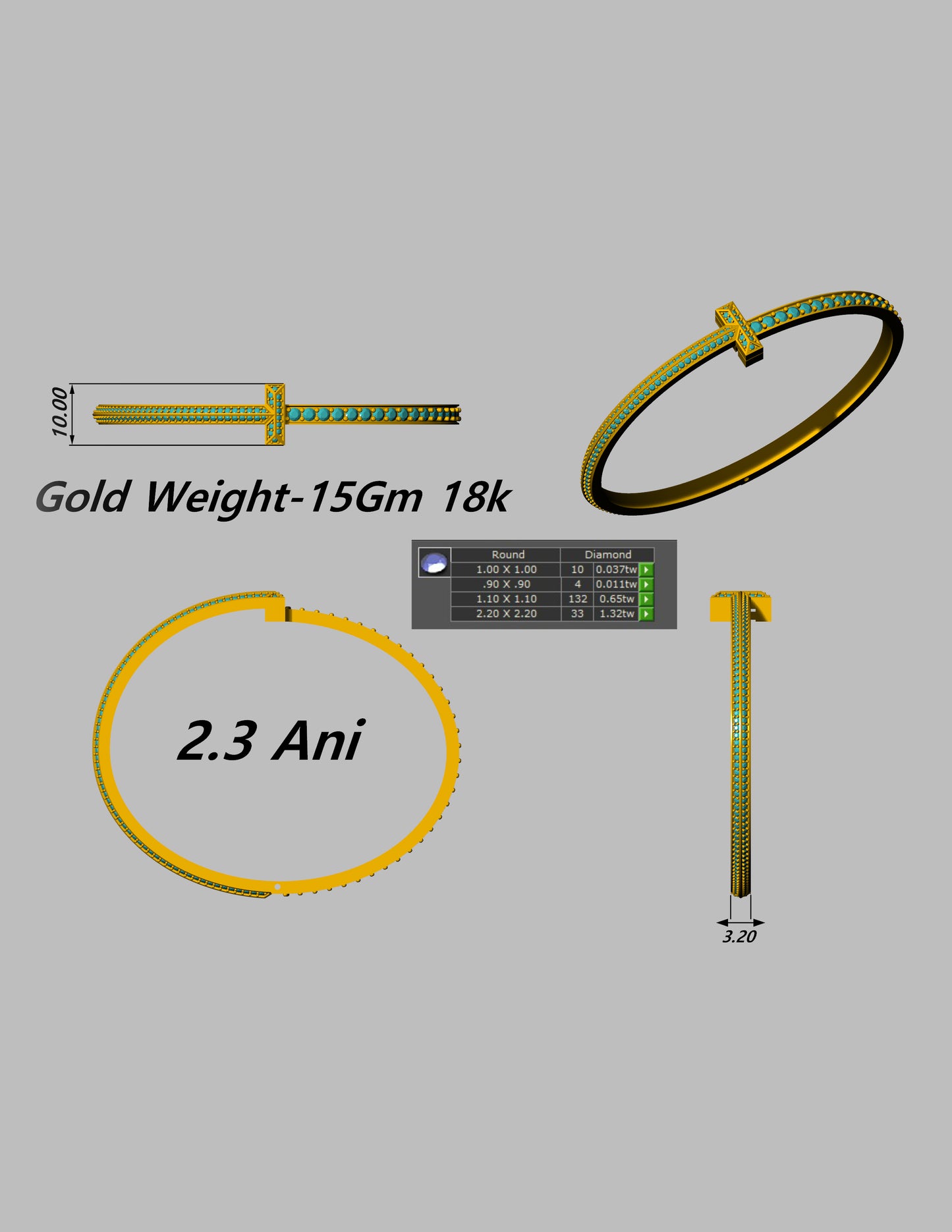 Luxury Hardware & Knot Style Jewelry CAD File Collection Production Ready 3DM and STL Designs