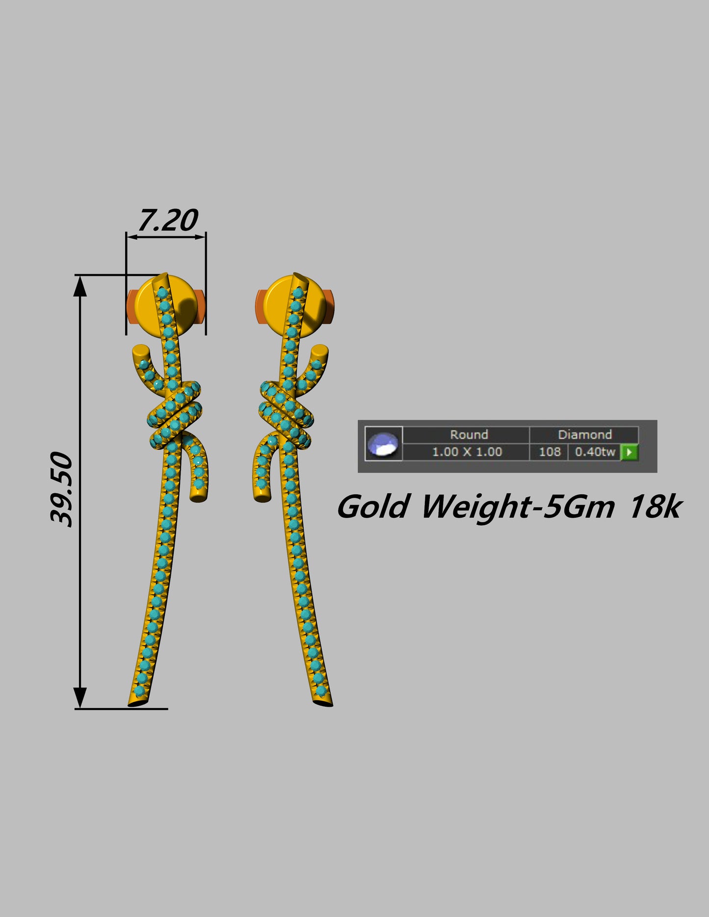 Luxury Hardware & Knot Style Jewelry CAD File Collection Production Ready 3DM and STL Designs