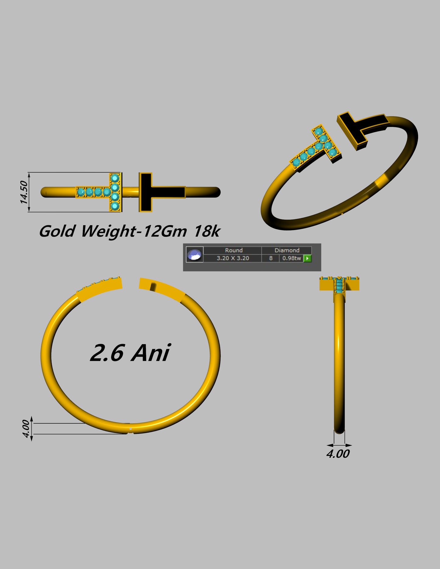 Luxury Hardware & Knot Style Jewelry CAD File Collection Production Ready 3DM and STL Designs