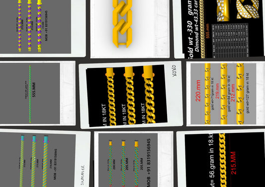 CUBEN BRACELET BULK 3DM & STL cad file