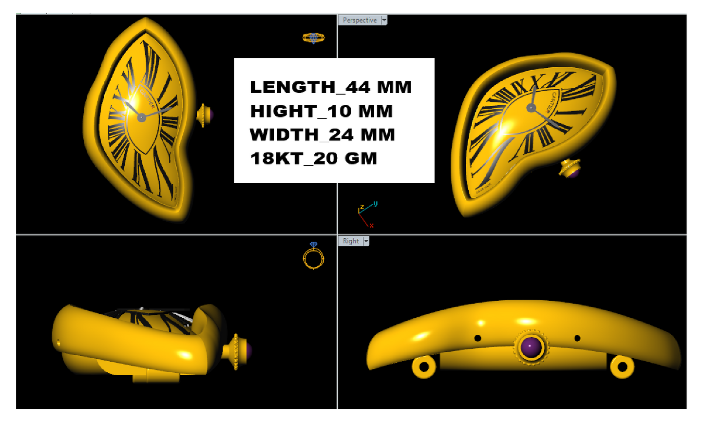 Branded watch collection bulk  STL & 3DM CAD FILE