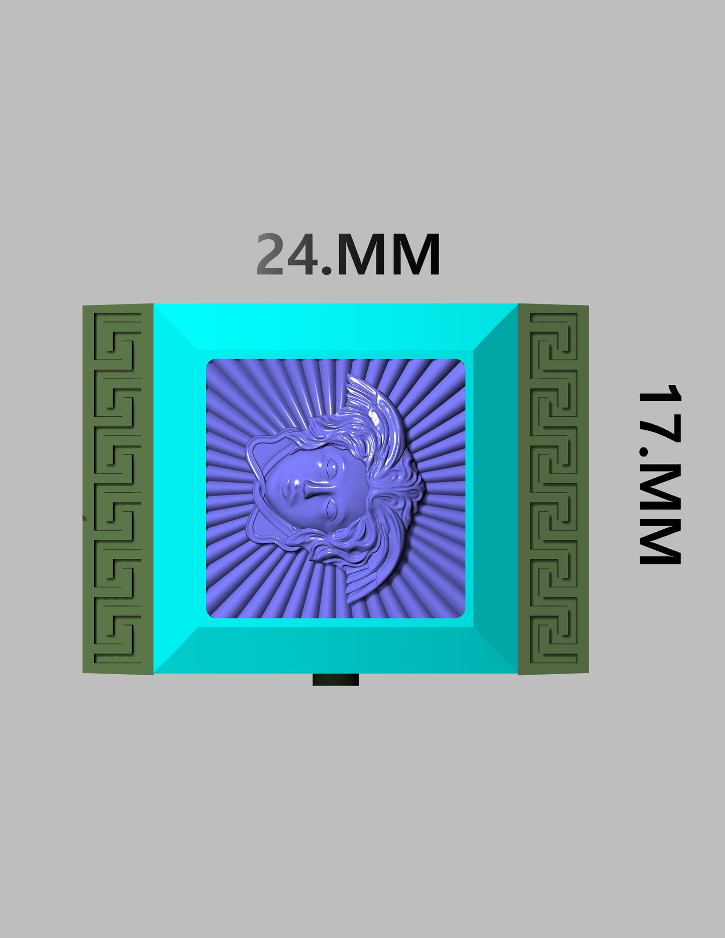 Hidden watch with sliding mechanism CAD FILE