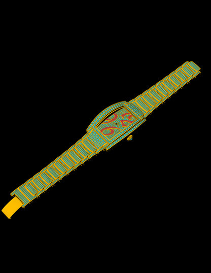 Curved Dial Watch CAD Design