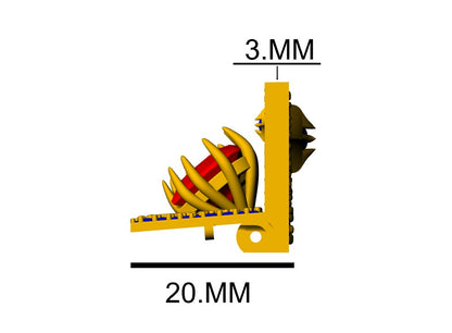 Hiddent Lock Mechanisam Daimond Set pendent CAD FILE
