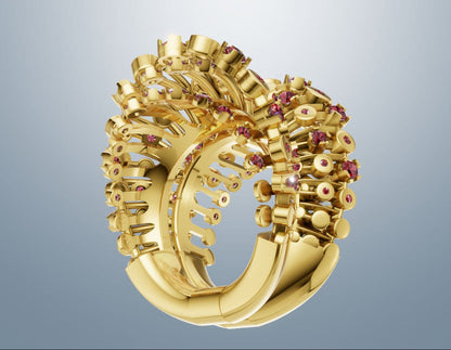 Transformable Mechanism Ring CAD FILE