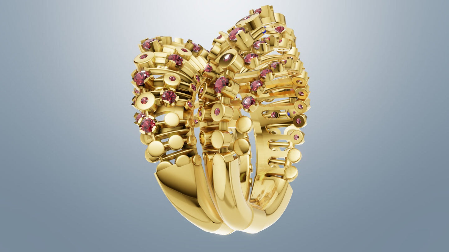 Transformable Mechanism Ring CAD FILE
