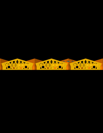 Diamond Pyramid Panel Bracelet CAD Carpet Link Concept