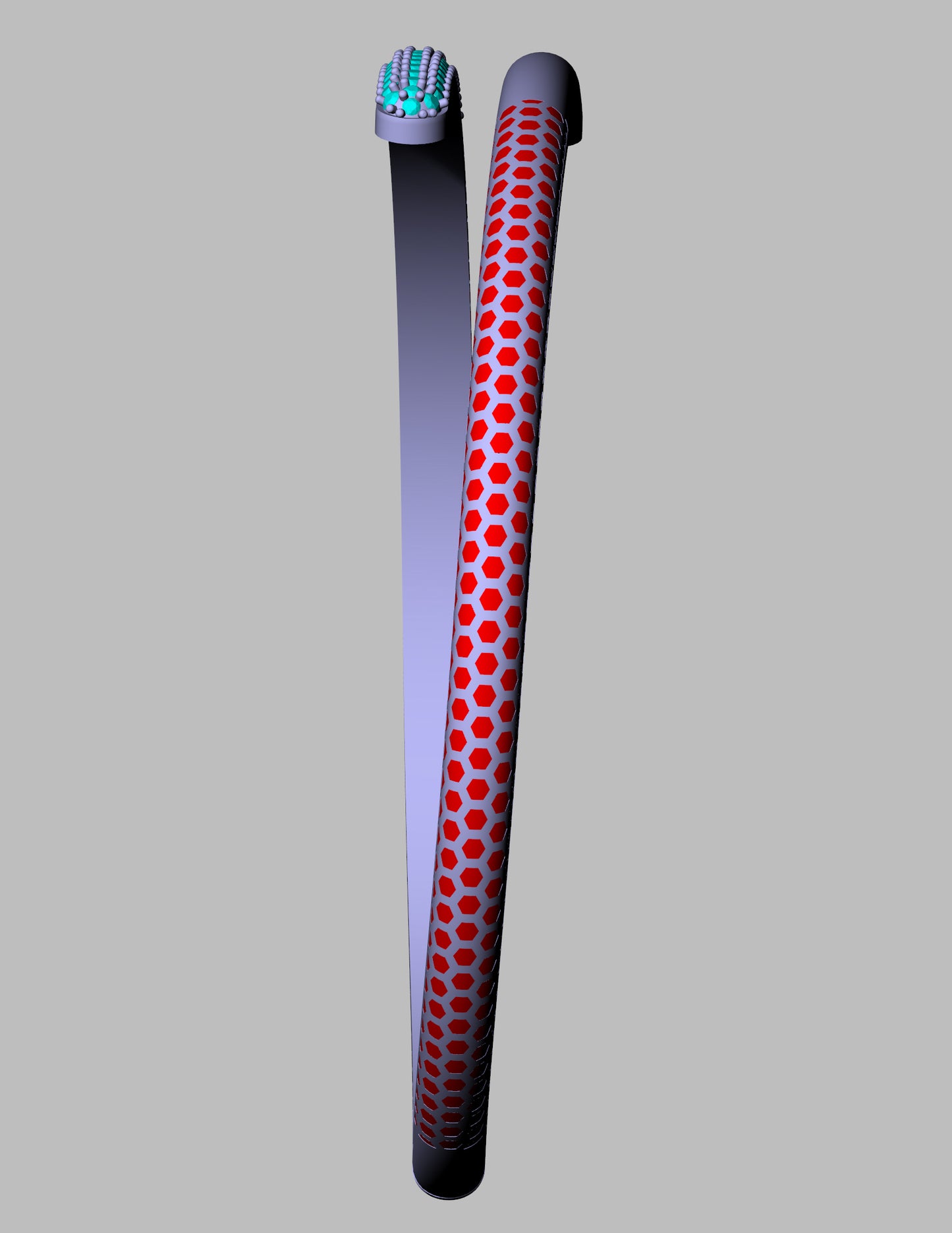 pave Open Bangle CAD