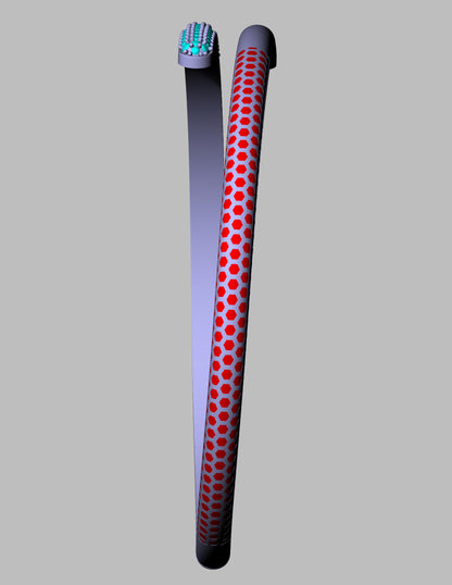 pave Open Bangle CAD