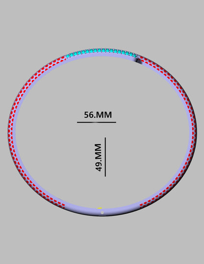 pave Open Bangle CAD