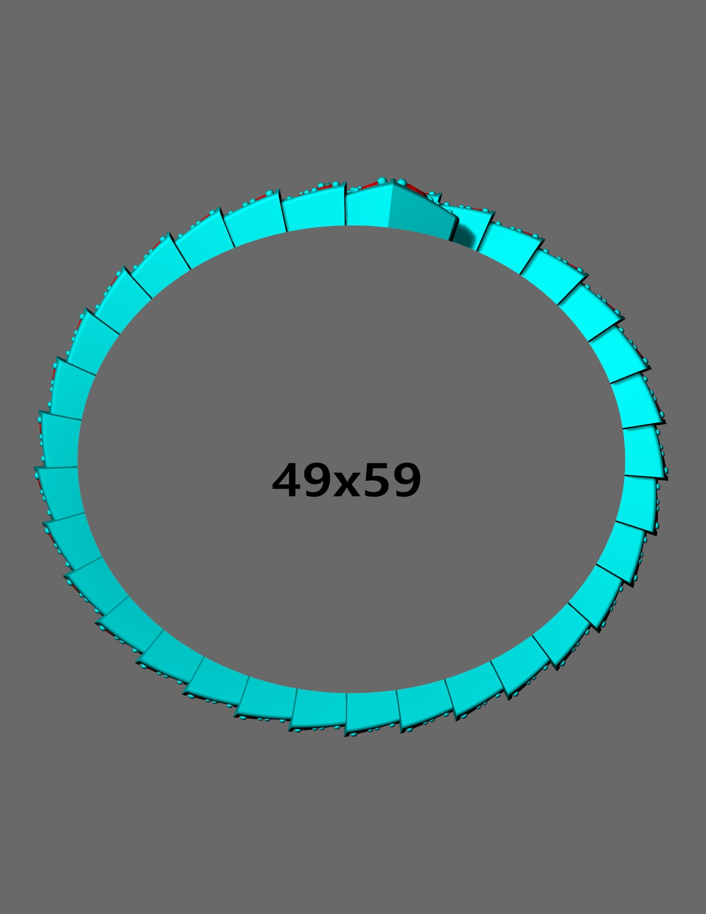 Tri Angular Wrap Bracelet CAD