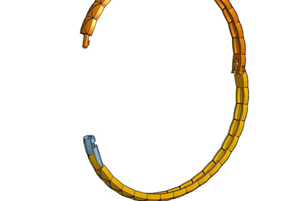 Chanel coco crash bracelet CAD file 3DM file
