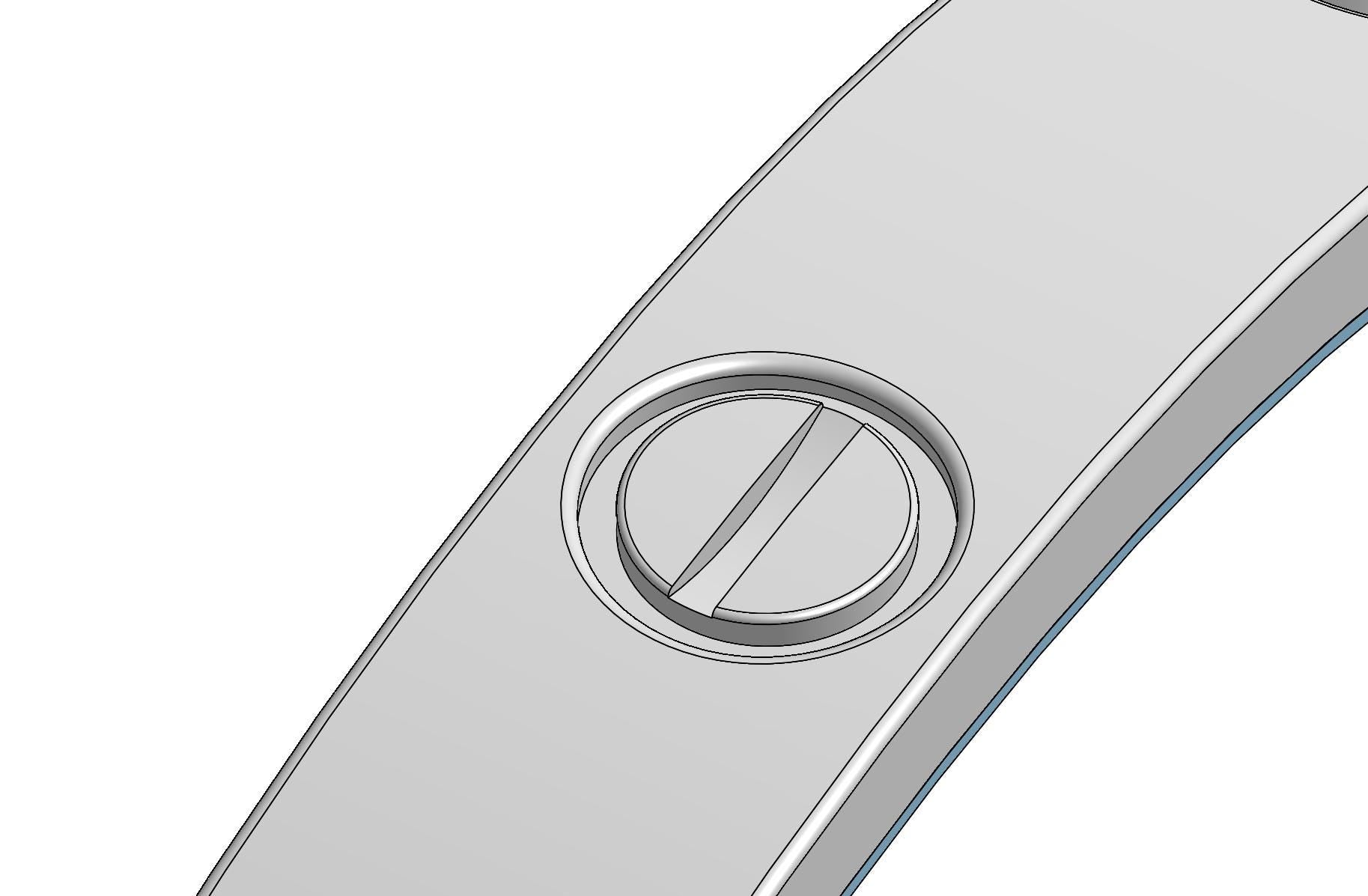 Cartier love bracelet CAD file 3DM file