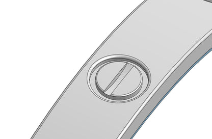 Cartier love bracelet CAD file 3DM file