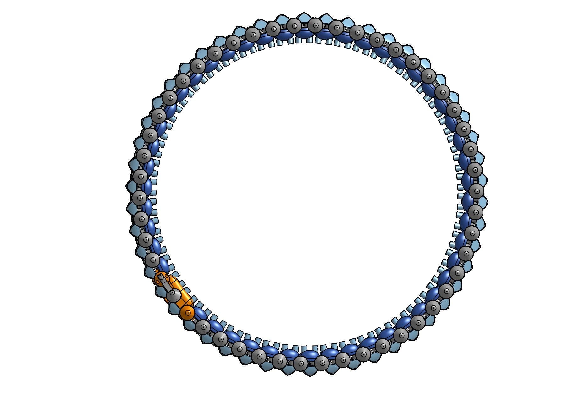 Cartier clash de bracelet CAD file 3DM file