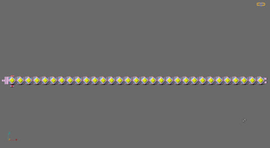 176 mm Dual Cut Diamond Tennis Bracelet CAD