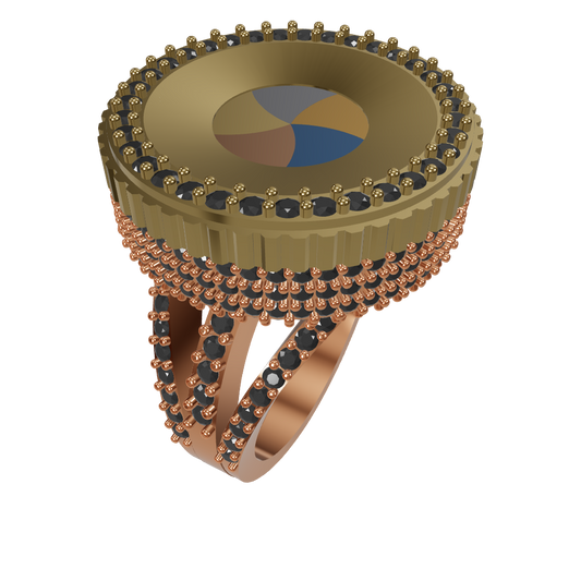 Camera shutter mechanism Ring CAD File