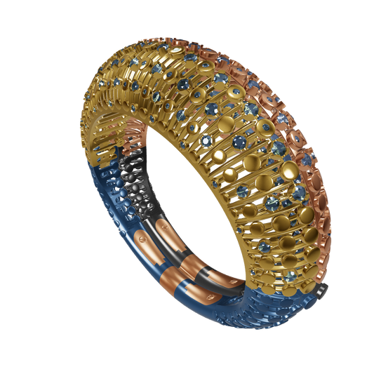 transformable mechanism bracelet CAD files 3dm and stl